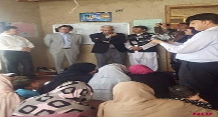Deputy Minister Visit of Literacy Courses